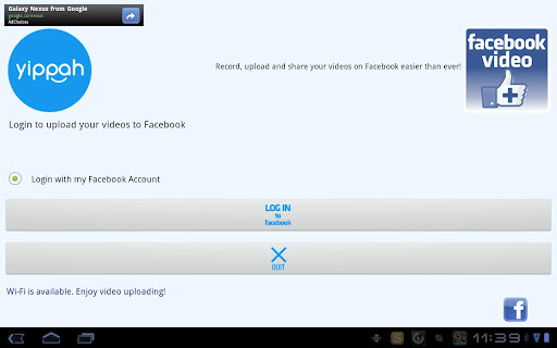 Facebook Video+ screenshot 1