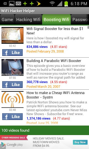 WiFi Hacker Helper 2 تصوير الشاشة