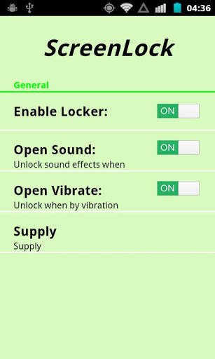 Green Magic Screen Locker screenshot 5