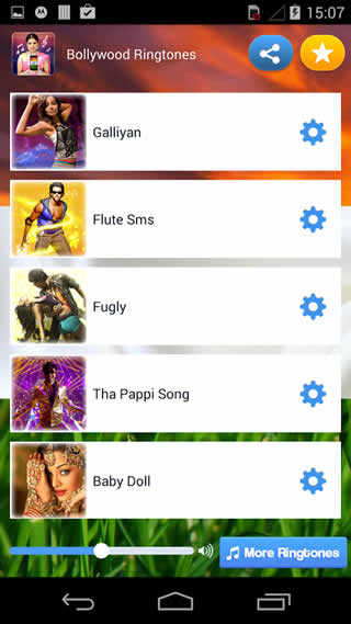 Bollywood Ringtones screenshot 1