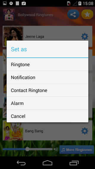 Bollywood Ringtones screenshot 4