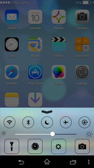 iPhone Theme Launcher 3D screenshot 1
