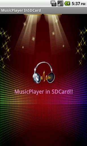 MusicPlayer SDCard Basic Kpop screenshot 1