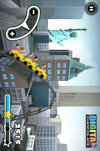 3D Rollercoaster Rush New York screenshot 1