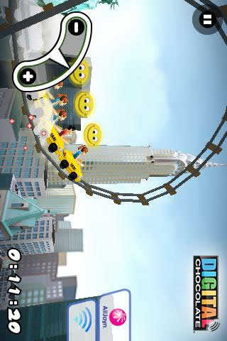 3D Rollercoaster Rush New York screenshot 4