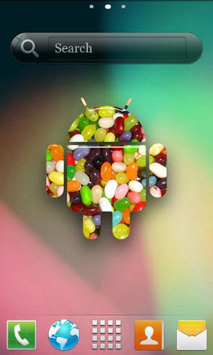 Go Launcher Jelly Beans Theme screenshot 1