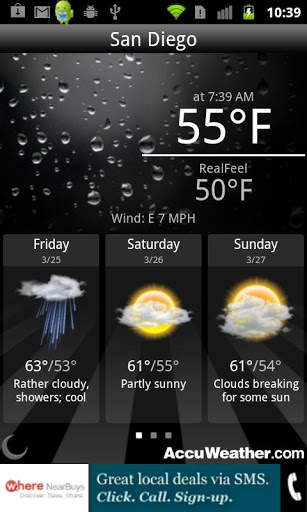 AccuWeather Quick screenshot 2