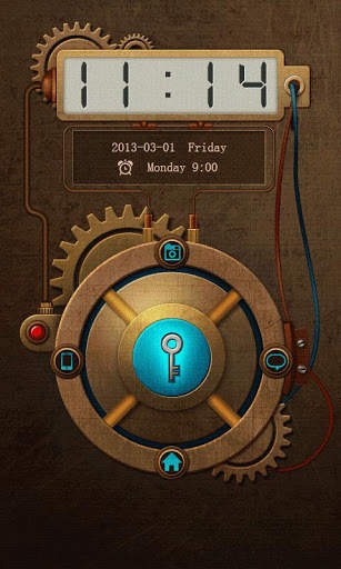 ZH-steampunk GO Locker Theme screenshot 3
