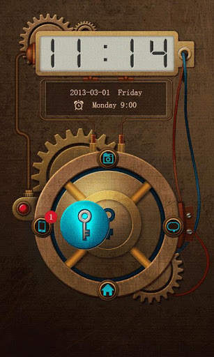 ZH-steampunk GO Locker Theme screenshot 2