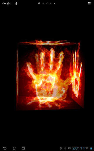Fire Touch 3D Live Wallpaper screenshot 2