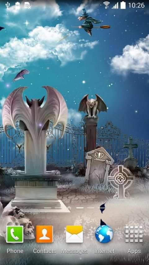 Halloween Live Wallpaper स्क्रीनशॉट 2
