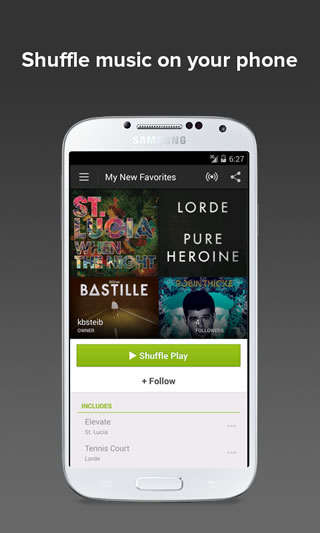 Spotify screenshot 1