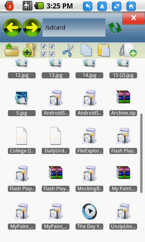Android Zip Free-File manager screenshot 1