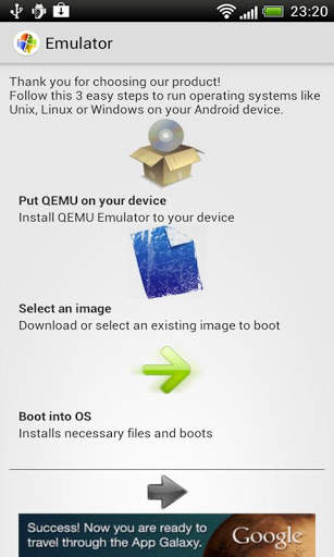 Windows, Linux, Unix Emulator 1 تصوير الشاشة