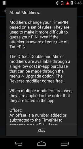 TimePIN screenshot 3