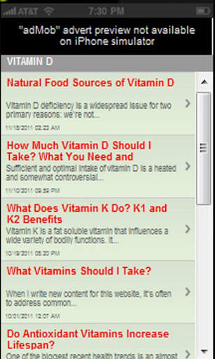 VITAMINS. screenshot 5