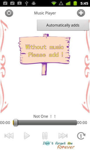 Free Mp3 Music Player screenshot 1
