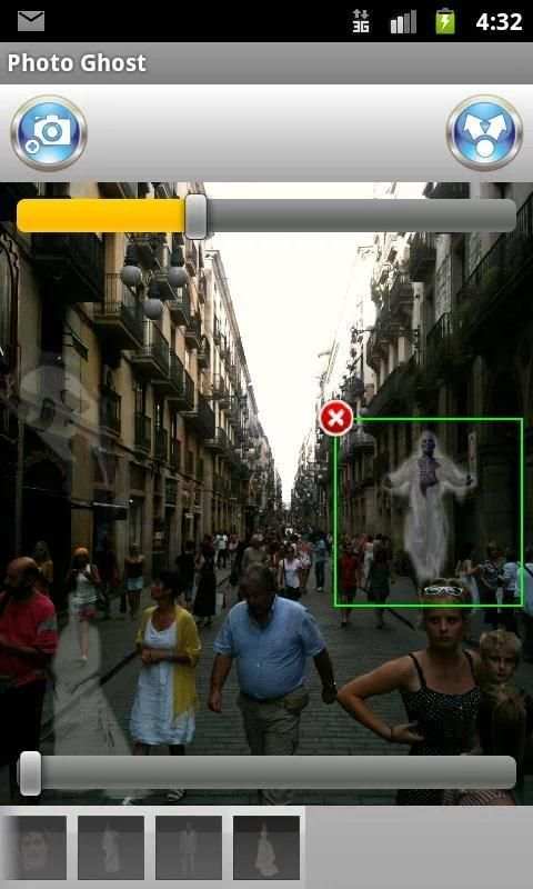 Photo Ghost Editor स्क्रीनशॉट 1