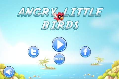 Angry Little Birds Free स्क्रीनशॉट 4