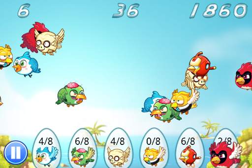 Angry Little Birds Free स्क्रीनशॉट 7