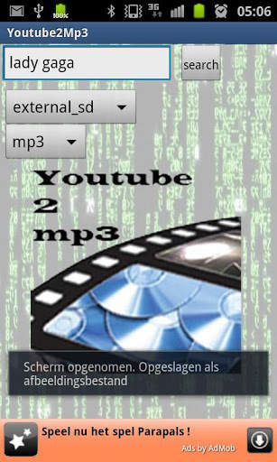 Youtube2Mp3 1 تصوير الشاشة