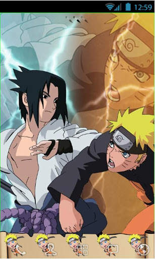 Naruto Go Launcher Theme screenshot 2
