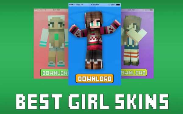 Cool girl Skins for Minecraft screenshot 3