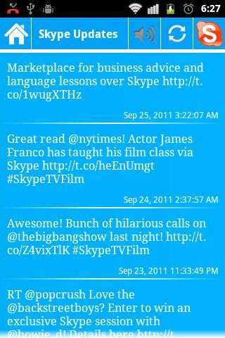 Skype Updates screenshot 1
