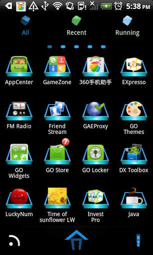 3D Frame Theme Go Launcher Ex screenshot 2