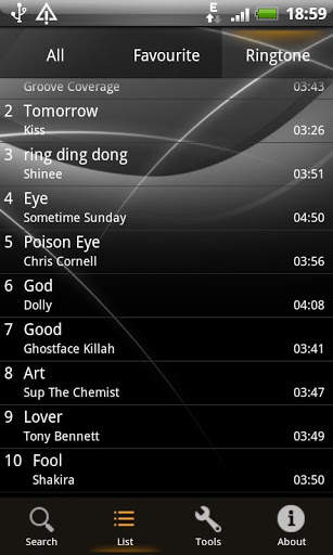 Music Ringtone Editor screenshot 2