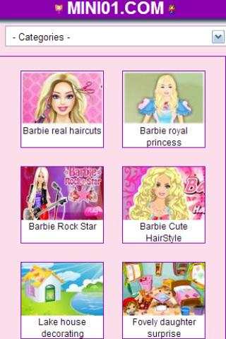 Barbie Games скриншот 1