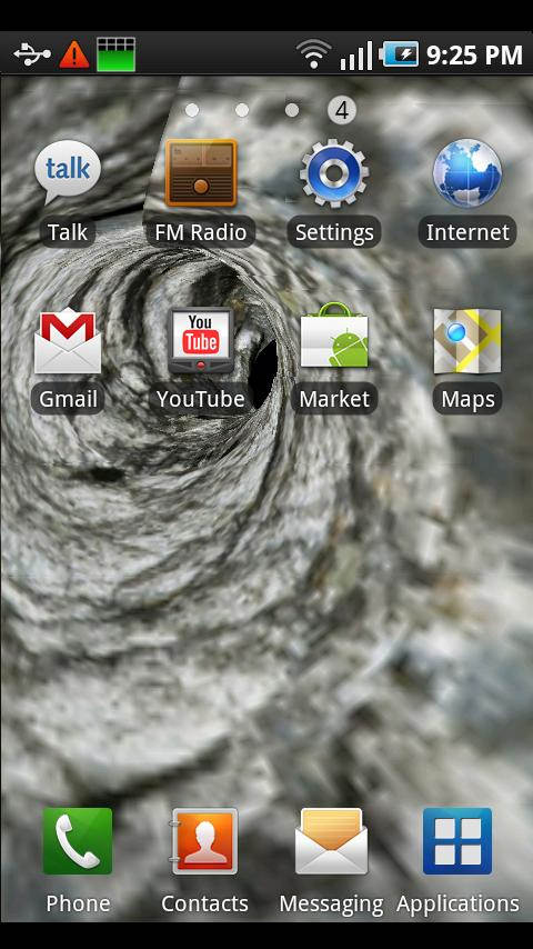 3D Tunnel Live Wallpaper Lite screenshot 1