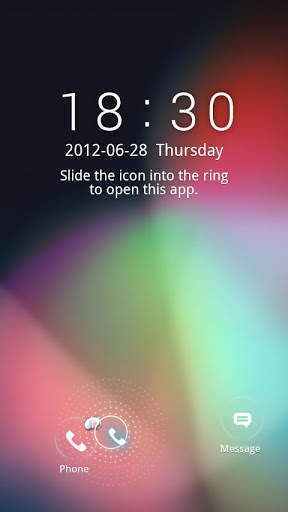 Jelly Bean GO Locker screenshot 2