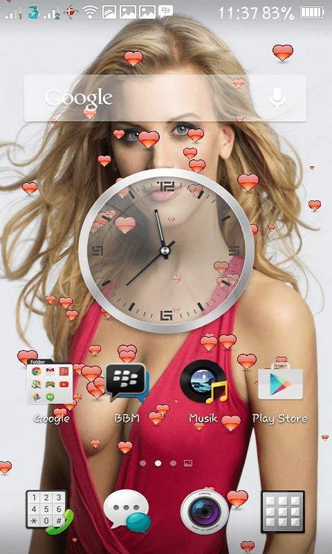 Sexy Girl Live Wallpaper 2 screenshot 1