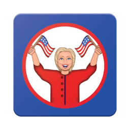 Hillarymoji أيقونة