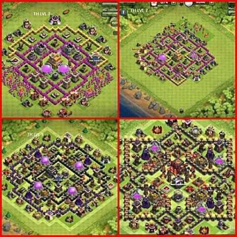 Best Maps of Clash of Clans 3 تصوير الشاشة
