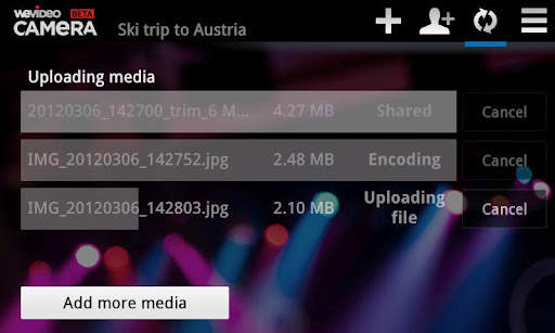 WeVideo Camera screenshot 5