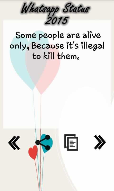 whatsapp status 2015 screenshot 1