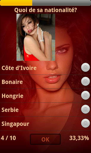 Hot and Sexy Girl Quiz screenshot 4