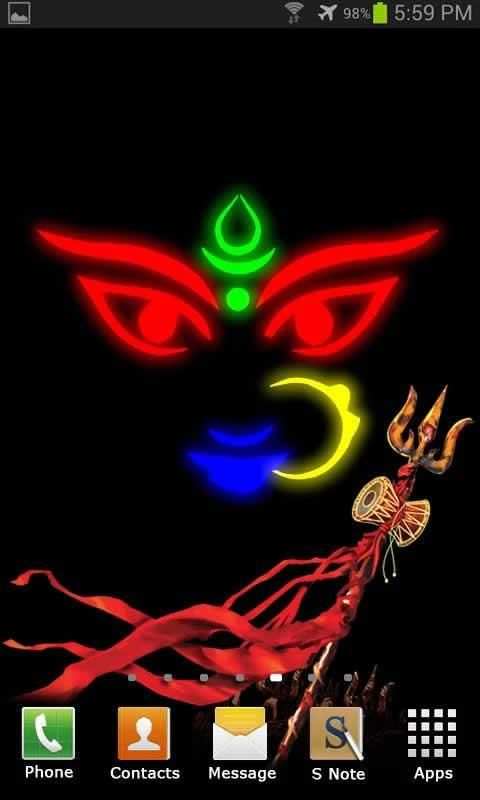 Durga Mata Live Wallpaper screenshot 2