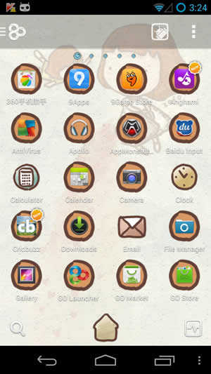 Z Love Theme GO Launcher EX screenshot 3