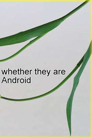 whether they are Android screenshot 1