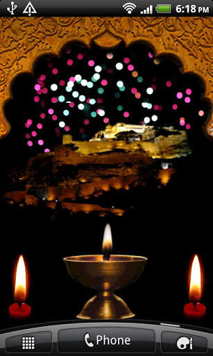 Diwali Diya Live Wallpaper screenshot 2