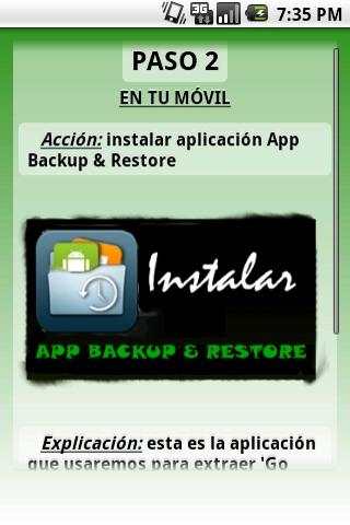 Whatsapp Instalar en Tablet screenshot 2