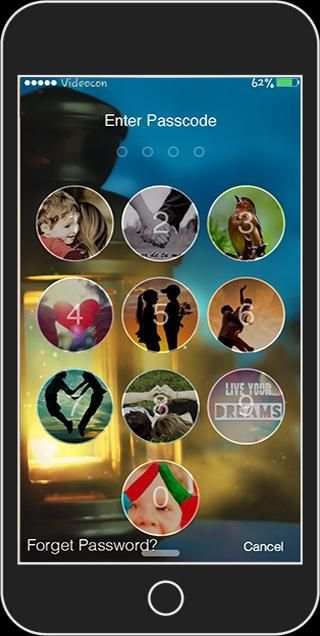 Passcode Photo Lock Screen screenshot 3