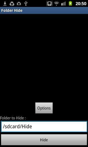 Folder Hider Lite screenshot 3