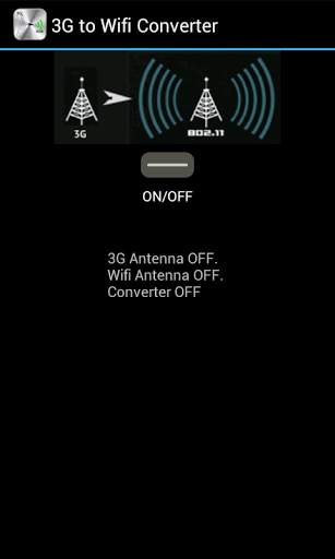 3G to Wifi Converter screenshot 1