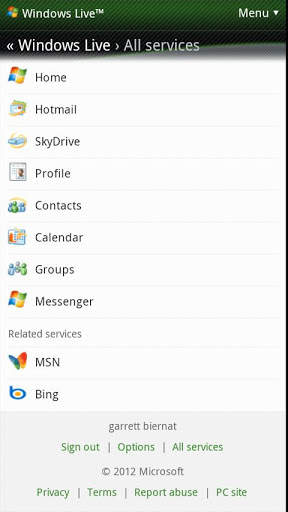 Windows Live free screenshot 3