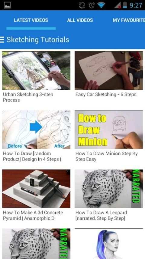 Sketching Tutorials 3 تصوير الشاشة