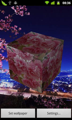 3D Cherry Live Wallpaper screenshot 2